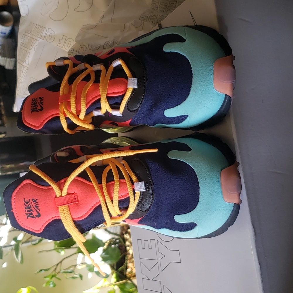 Nike Air Max 270 React Customized Sneakers Size 6.5 - Picture 3 of 14